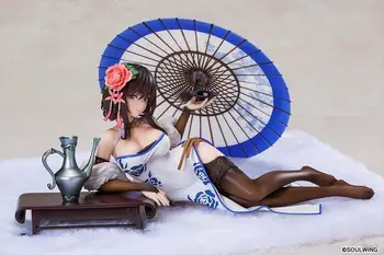1/7 Obsega Kitajsko Lepote Yuhuan SOUYOKUSHA Krila Anime Seksi Dekleta PVC Dejanje Slika Igrača Kip Odraslih Zbirka Model Lutka Darila