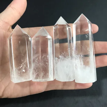 1 kg lepo darilo Naravni jasno quartz crystal generator skeletne kristalno stolp točke zdravljenja, kot je gemstone, zbirka 30965