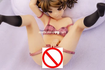 10 cm Anime Alphamax Skytube Strip Yuzuka Morita Seksi Dekleta Slika Shoujo ne Toge Chie Dejanje Slika Igrača Japonska Odraslih Model Lutka