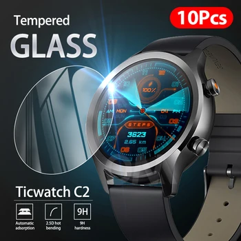 10 Kos 9H Premium Kaljeno Steklo Za Ticwatch C2 E2 S2 Smartwatch Screen Protector Film Opreme za Tic watch C2 E2 S2 28538