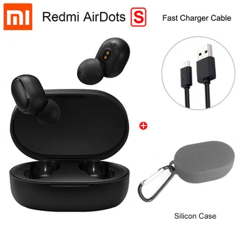 10 kos Xiaomi Redmi AirDots S Mi Redmi AirDotsS TWS Bluetooth Slušalke Pro Levo Desno Nizek Las Način BT5.0 TWSEJ05LS