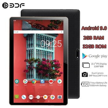 10 Palčni Tablični Računalnik 2 GB RAM, 32 GB ROM Google Play 4G Dual SIM Telefon Klic Jedro Octa WiFi Android 9.0 Tablet 10.1 IPS 1280*800 Tablet