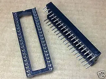 100 kos 40 pin DIP IC Socket Adapter Široko Spojka Tip 33