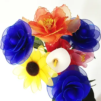 100 KOZARCEV 80 cm Dolžina 22# 0,8 mm/0.031 Palčni Železne Žice Za Najlon Naselitve Cvet DIY Ročno Umetno Cvetje Materiali za Izdelavo