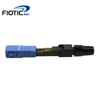 100 KOZARCEV/box FTTH SC/UPC single-mode fiber optic SC UPC hitro priključek Stroškovno Učinkovito Vlakna, Optični Hitro Priključek