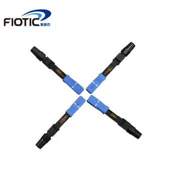 100 KOZARCEV/box FTTH SC/UPC single-mode fiber optic SC UPC hitro priključek Stroškovno Učinkovito Vlakna, Optični Hitro Priključek