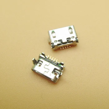 100 kozarcev Mikro USB Priključek Priključek Ženski 5 pin priključek za polnilnik za Lenovo A10-70 A370E A3000 A3000H A5000 A7600 A7600H S910 S930 10117