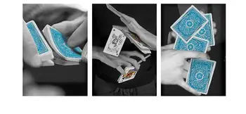 1001 ALADDIN Igralne Karte, Modro/Črno Krova USPCC Nova Izdaja Zbirateljske Poker Čarobne Karte Čarobne Trike, Rekviziti za Čarovnik