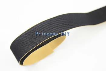 10meters/Lot 18 mm 20 mm 20 mm Široko Črno Hairband Nalepka Trak za Vrvic Aliceband Noge DIY Ročno Pribor za Lase Materiala