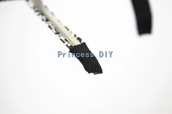 10meters/Lot 18 mm 20 mm 20 mm Široko Črno Hairband Nalepka Trak za Vrvic Aliceband Noge DIY Ročno Pribor za Lase Materiala