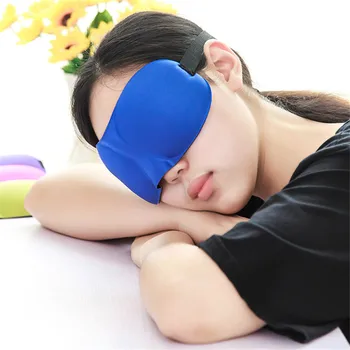10Pcs 3D Spanja Oči Masko Mehko Spalna Eyeshade Nap Nasumice Home Office Potovanja Zdravstvenega Varstva