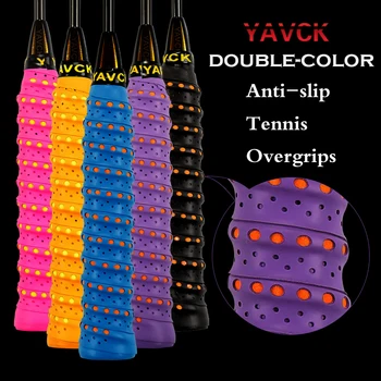 10pcs/Double pack-Barva Badminton Anti-slip Nad Ročaj Tenis Overgrips Trak Badminton Lopar Prijemala Sweatband