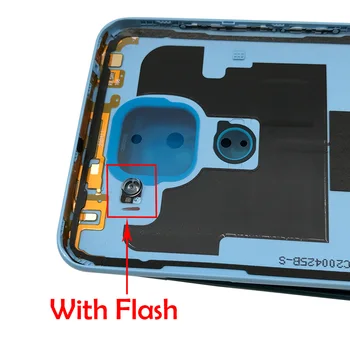 10pcs/veliko Hrbtni Pokrovček Baterije S Strani Gumb Z Bliskavico Za Xiaomi Redmi Opomba 9
