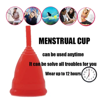 10pcs Wholesal Menstrualne skodelice za Ženske Menstruacijo Obdobju Pokal Kolektor Menstrualne Žensko Higieno Večkratno uporabo Silikonski Lady Cup