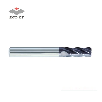 10pcs ZCCCT trdna karbida koncu mlini VSM-4R-D6.0R0.5 6,0 mm diamater polmerom 0.5 za Splošno obdelavo toplotno odporne zlitine 20840