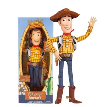 16-inch 40 CM Disney Pixar Toy Story 3 4 Zvoka Woody Jessie Ukrepanje Značaja Model Lutka Omejeno Zbirko Igrač Otrok Darilo