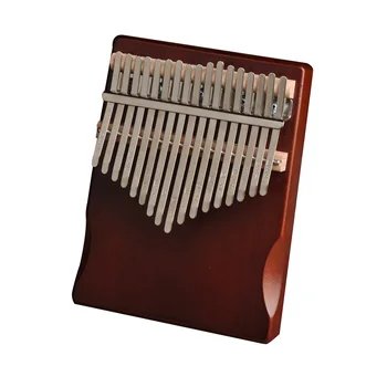 17 Tipka Palec Klavir Borov Les Glasbeni Instrument Prst Klavir za Začetnike Kalimba s Kladivom Nalepke Kit