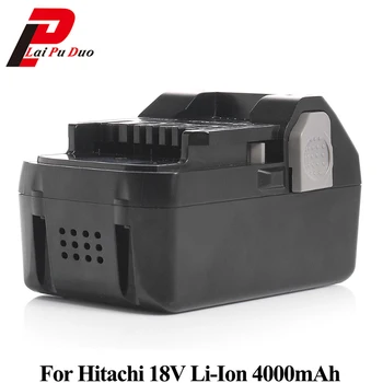 18V 4.0 Ah Li-Ion baterija, Zamenjava za Hitachi: DS18DSAL,326241,BSL1830,DH18DSL,326240,UB18DSL,WH18DSL