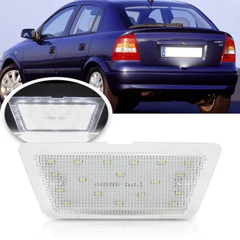 1pc LED Številka Licence Ploščo Luči luči Za Opel Astra G MK4 Salon 1998-2004 1999 2000 2001 2002