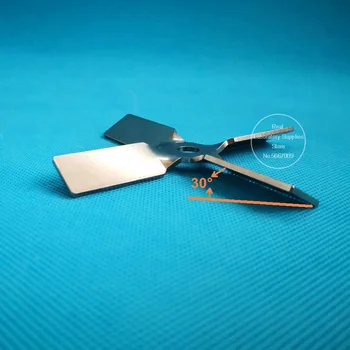 1pcs lab 304 nerjaveče jeklo DIA4cm do 10 cm cross blade propeler štirih listov veslo za laboratorijsko mešalnik oprema