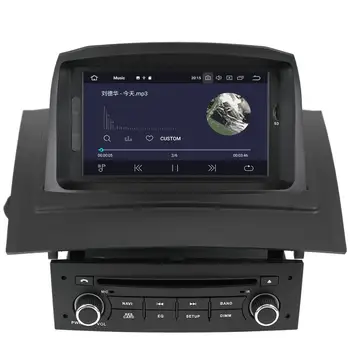 2 din stereo sprejemnik avtoradio Za Renault Megane 2 Fluence Android10.0 avto DVD predvajalnik, GPS multimedia 2002-2008Tape Diktafon