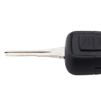 2 Gumb Smart Remote avto Ključ Shell Črna Replacementfor Opel/Vauxhall Avto ključ kritje primera ključni fob primeru lupini vozila ključa imetnika
