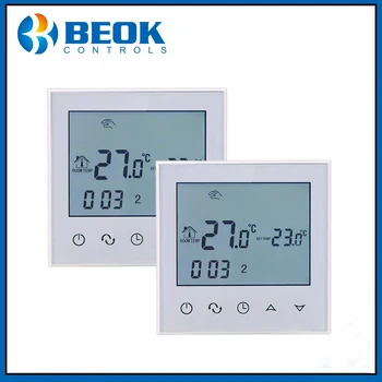 2 Kosa TDS21-EP Thermoregulator Zaslona na Dotik Gretje Termostat za Električni Toplo Talni Sistem Ogrevanja Termostat
