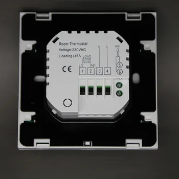 2 Kosa TDS21-EP Thermoregulator Zaslona na Dotik Gretje Termostat za Električni Toplo Talni Sistem Ogrevanja Termostat