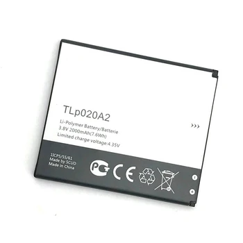 2000mAh TLp020A2 Baterije Alcatel One Touch Pop Zvezda LTE A845L / POP S3 OT5050 5050X