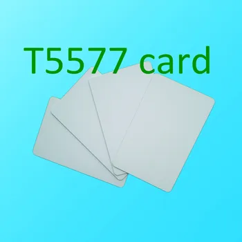 200PCS RFID 125KHZ Bele večkrat zapisljivi čip ATMEL T5577 Hotel ključ kartice