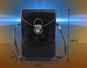 2017 nova ženska torba retro zaklepanje vklesan majhno vrečko korejska različica torba mobilni telefon, denarnico