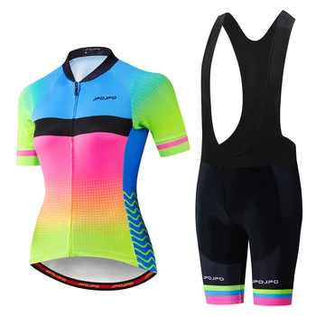2019 MTB Kolo Jersey hlače, hlače z oprsnikom nastavite Ropa Ciclismo maillot Ženske Kolesarski dres bo Ustrezala izposoja Top majice Spodaj Ženski wear Blue