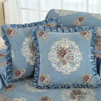 2019 novo zgostitev kavč zajema jacquardske cvetlični kavč brisače slip-odpornost področna kavč kavč kritje domačega tekstilnega dec almofadas