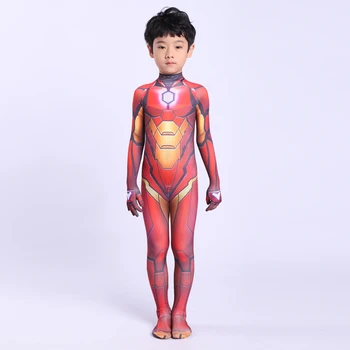 2019 Superheroj Iron Man Kostum Infinity Otroci Fantje Dekleta Halloween Superman Stranka Mišice Ironman Cosplay