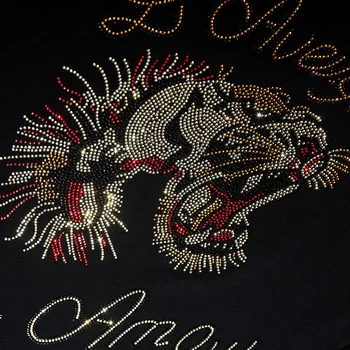 2019 Svetlo Okrasnih Tiger Majica S Kratkimi Rokavi Moški Modni Oblačila Ulične Kratek Rokav O Vratu Modal Bombaž Tshirts Camisetas Hombre