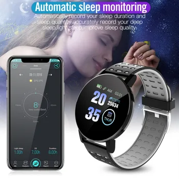2020 Bluetooth Smart Watch Moških Krvni Tlak Smartwatch Moški Gledajo Šport Tracker WhatsApp Za Android IOS Pametna Ura Smartwatch