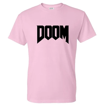 2020 Igro T-shirt DOOM Moški Ženske Priložnostne Ulične Pismo Tiskanje T shirt Moda Visoko Kakovostnega Bombaža, Hip Hop Tshirt Unisex Vrh