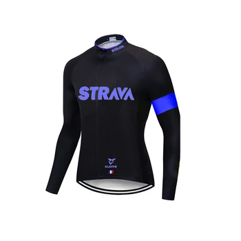 2020 Kolesarski Dres Pro pomlad/jesen ekipa STRAVA dolg rokav kolesarski dres mens Ropa Ciclismo Kolo, kolesarska oblačila Oblačila