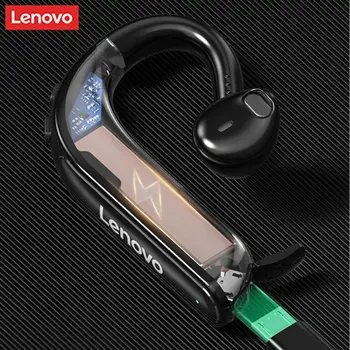 2020 Lenovo TW16 Srečanje Bluetooth Slušalke Pro Uho Kavelj Brezžična tehnologija Bluetooth 5.0 Slušalka Z Mikrofonom 40 Ur Za Vožnjo