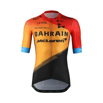 2020 Maillot Bahrajnu Mclaren Kolesarski dres komplet kratek rokav bike wear dirke kolesarska oblačila oblačila kolesarska oblačila Kompleti 18765