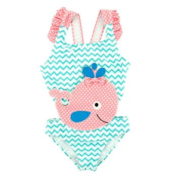 2020 Malčka Malčke Baby Dekleta Kopalke Lubenica Kopalke, Plavanje, Plaža, Kopanje Bikini Lepe Poletne enodelne Kopalke