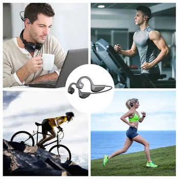 2020 Najnovejši BT Kostne Prevodnosti Slušalke Z10 Ni za V Uho Bluetooth 5.0 Brezžične Slušalke z Mikrofonom za Športne Slušalke