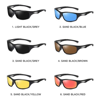 2020 NOV Modni Polarizirana sončna Očala Moških Luksuzne blagovne Znamke Oblikovalec Letnik Vožnjo sončna Očala Moški Očala Shadow UV400