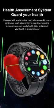 2020 Novo i9 Pametno Gledati Poln na Dotik Krog Zaslon Bluetooth Klic Smartwatch Moški Ženske Športna Fitnes Nepremočljiva Watch PK L13 GT2