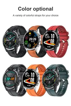 2020 Novo i9 Pametno Gledati Poln na Dotik Krog Zaslon Bluetooth Klic Smartwatch Moški Ženske Športna Fitnes Nepremočljiva Watch PK L13 GT2
