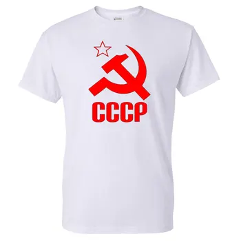 2020 Poletje Boutique T-shirt ZSSR CCCP t-shirt moški Sovjetske Rusije Majica s kratkimi rokavi Moški Kratkimi Rokavi moški Majica Udobno vrh