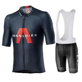 2020 Pro Team ineos Kolesarski Dres 19D hlače z Oprsnikom Nastavite Kolo Oblačila Ropa Ciclism Kolo Nositi Oblačila, ki Mens Kratka Maillot Culotte
