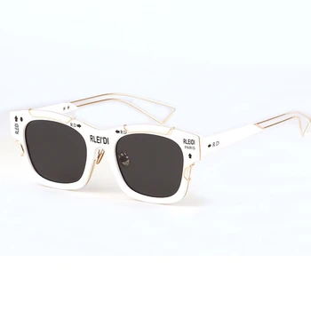 2021 Luksuzni Pilotni sončna Očala Ženske Letnik Punk Kvadratnih sončna Očala Moških Sunglass Odtenki Oculos Feminino Gafas Lentes De Sol UV400 25320
