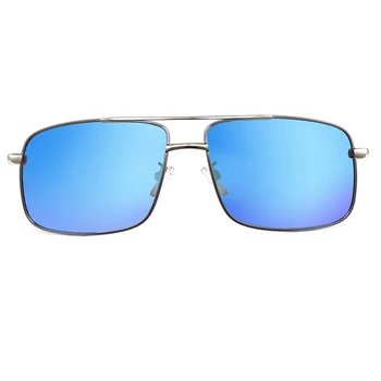 2021 Modra Ogledalo Moških sončna Očala UV400 Polarizirana Pravokotnik Retro Očala Za Moške 6 Barvni Modni Prišli Polje