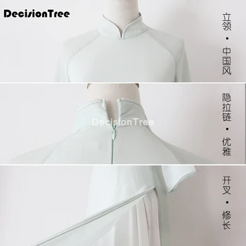 2021 tradicionalnih vietnam šifon ao dai obleko za ženske boljše cheongsam etnične slog tradicionalnih oblačil cvetlični aodai